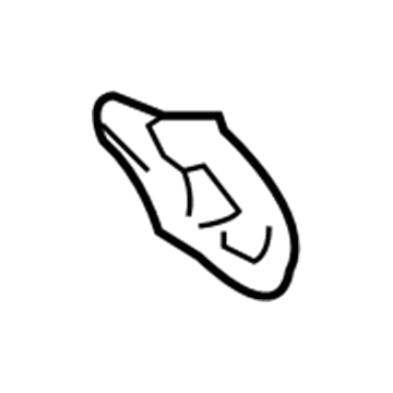 Pontiac 88969726 Pillar Reinforcement Lower Bracket