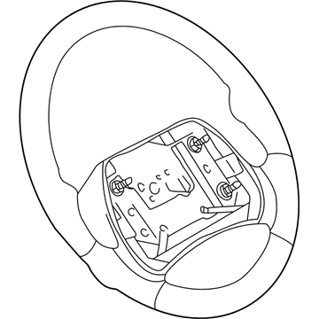 2000 Chevy Camaro Steering Wheel - 16825299