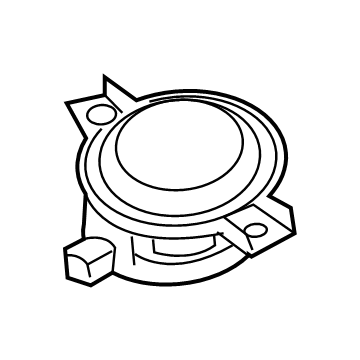 GMC 85554762 Instrument Panel Speaker