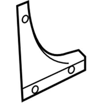 Saturn 15896163 Pillar Reinforcement