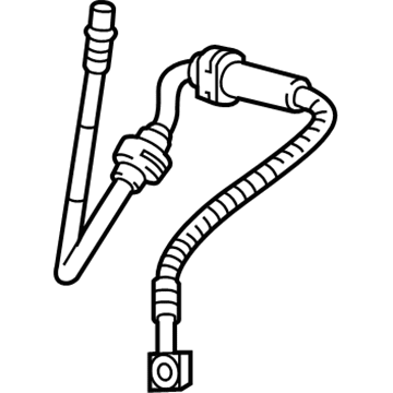 GM 13400902 Flex Hose, Driver Side