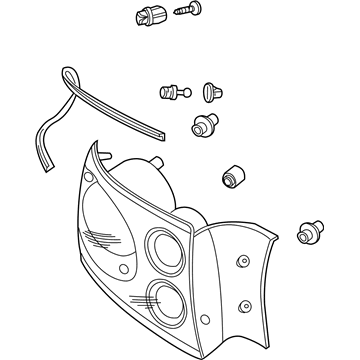 Pontiac GTO Tail Light - 92149074