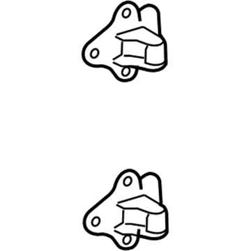 2007 Hummer H3 Door Hinge - 15288342