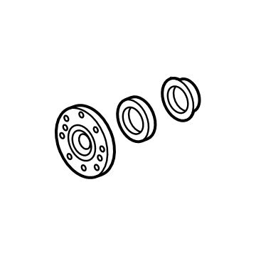 GMC Sierra 1500 Driveshaft Yokes - 84798290