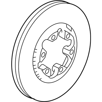 GMC Canyon Brake Disc - 89040374