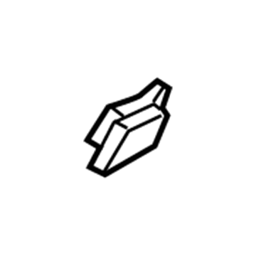 GM 23353923 Crossmember Baffle, Rear Inner Driver Side GM 23353923 Crossmember Baffle, Rear Inner Driver Side