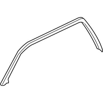 Chevy Trailblazer EXT Door Seal - 15131622