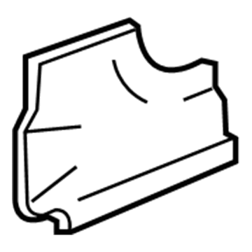 GM 15049759 Filler, Driver Side GM 15049759 Filler, Driver Side