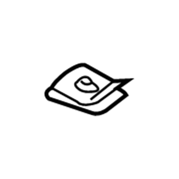 Chevy 11513599 Bumper Cover U-Nut