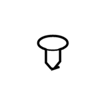 Cadillac 10121502 Grille Retainer Clip