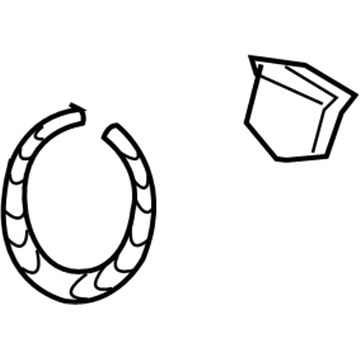 Cadillac 25757717 Emblem