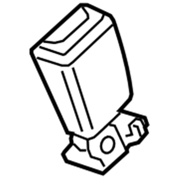 2014 Chevy Volt Seat Belt - 19299675