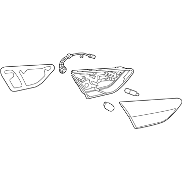 Buick Regal Sportback Back Up Light - 39148319