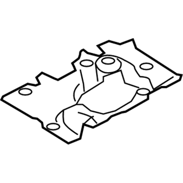 Cadillac Oil Pan Baffle - 12575362