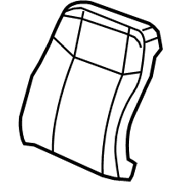 Hummer 10388084 Seat Back Pad