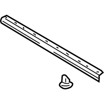 Pontiac Vibe Weather Strip - 88970745