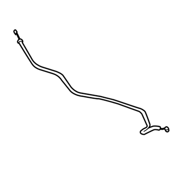 2004 Pontiac Vibe Hood Cable - 88972770