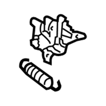 Pontiac Hood Latch - 88972905