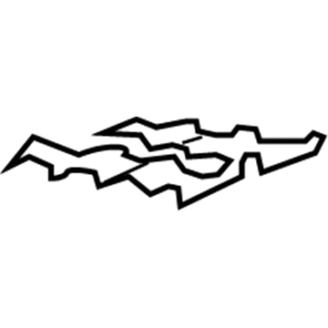 Saturn 22717227 Seat Support