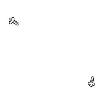 Chevy 11610199 Upper Bracket Bolt