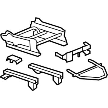 GM 15899378 Seat Adjuster, Passenger Side