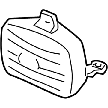 Oldsmobile 5978202 Fog Lamp Assembly