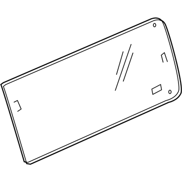 Hummer 15101578 Quarter Glass