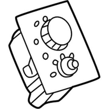 2002 Pontiac Aztek Headlight Switch - 10410465