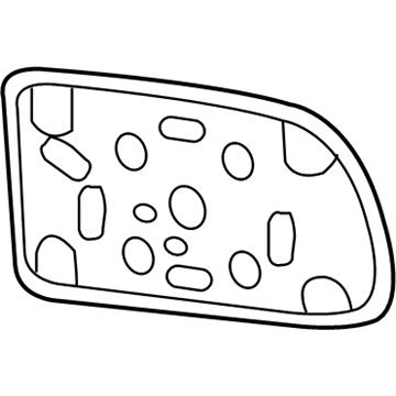 GMC Sierra 2500 Side View Mirrors - 88980582