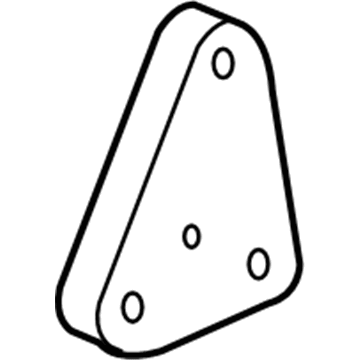 GMC 15736393 Mirror Assembly Filler