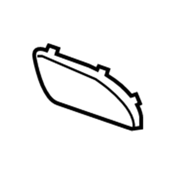 GM 15805433 Cover, Titanium, Driver Side GM 15805433 Cover, Titanium, Driver Side