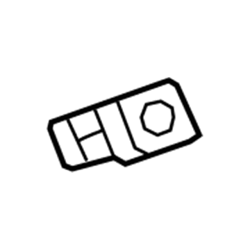 Buick Ignition Switch - 94737994