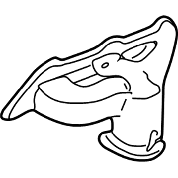 Cadillac CTS Exhaust Manifold - 24412093