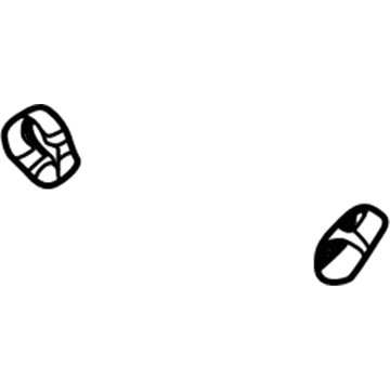 Cadillac 15284207 Muffler & Pipe Rear Bushing