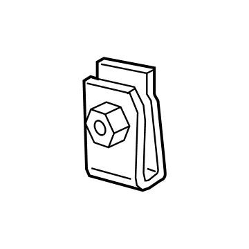 Chevy 11513599 Daytime Run Lamp U-Nut