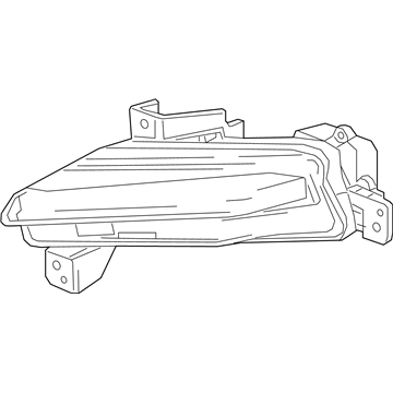 Chevy Camaro Fog Light - 84756154