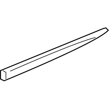 2007 Buick LaCrosse Door Moldings - 19120819