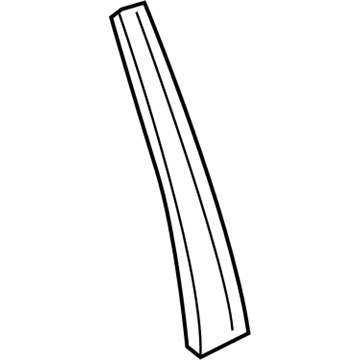 GM 15876380 Applique, Rear Passenger Side GM 15876380 Applique, Rear Passenger Side