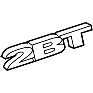 2011 Cadillac SRX Emblem - 20810976