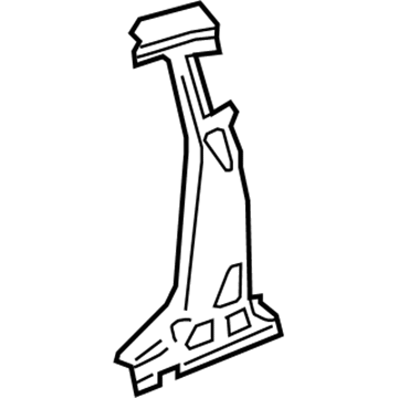 Chevy 22819387 Lock Pillar Reinforcement