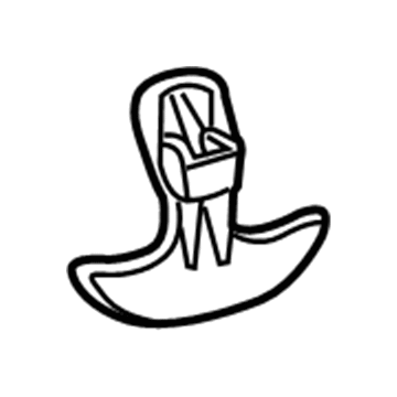 2004 Chevy Aveo Door Handle - 96541198