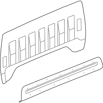 GM 15918058 Back Panel, Rear Outer