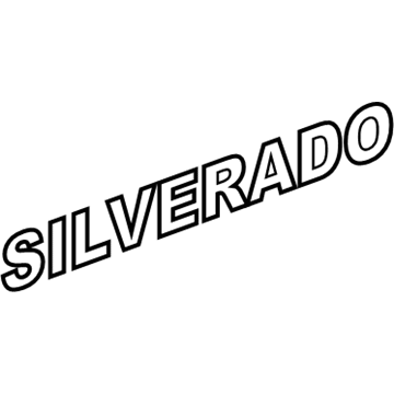 Chevy 15129652 Nameplate