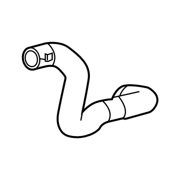 GMC 85560704 Upper Hose