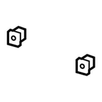 Saturn 11571160 Quarter Trim Panel Retainer