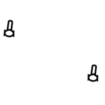 Saturn 11561793 Tie Down Hook Screw