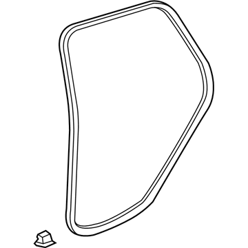 Buick Regal TourX Door Seal - 39203333