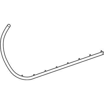 2007 Cadillac XLR Weather Strip - 10448624