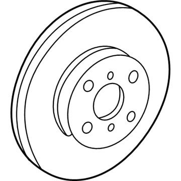 Pontiac Vibe Brake Disc - 88974262
