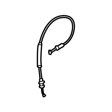 GMC Sierra 2500 HD Door Latch Cable - 23506193